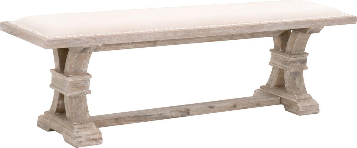 Essentials For Living Benches - Devon Dining Bench Natural Gray