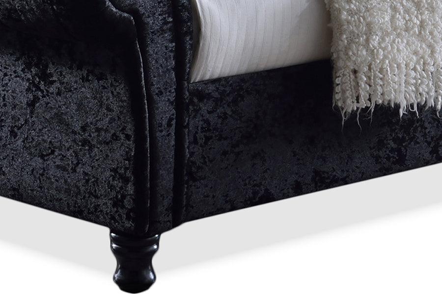 Wholesale Interiors Beds - Castello King Bed Black