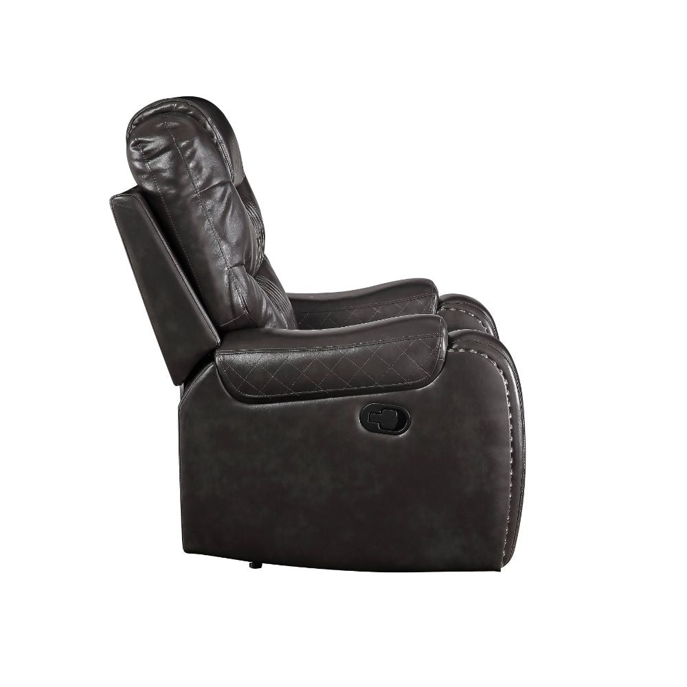 ACME Furniture Sofas & Couches - ACME Braylon Sofa (Motion), Magnetite PU