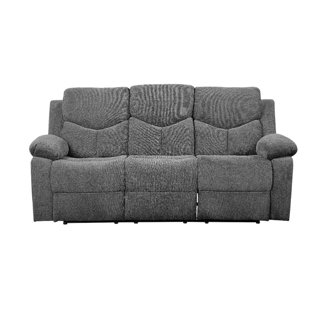 ACME Furniture Sofas & Couches - ACME Kalen Sofa (Motion), Gray Chenille