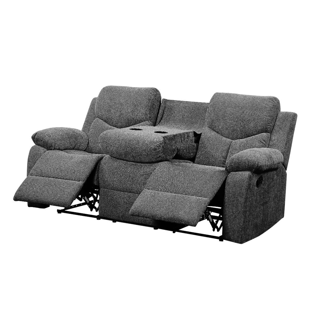 ACME Furniture Sofas & Couches - ACME Kalen Sofa (Motion), Gray Chenille