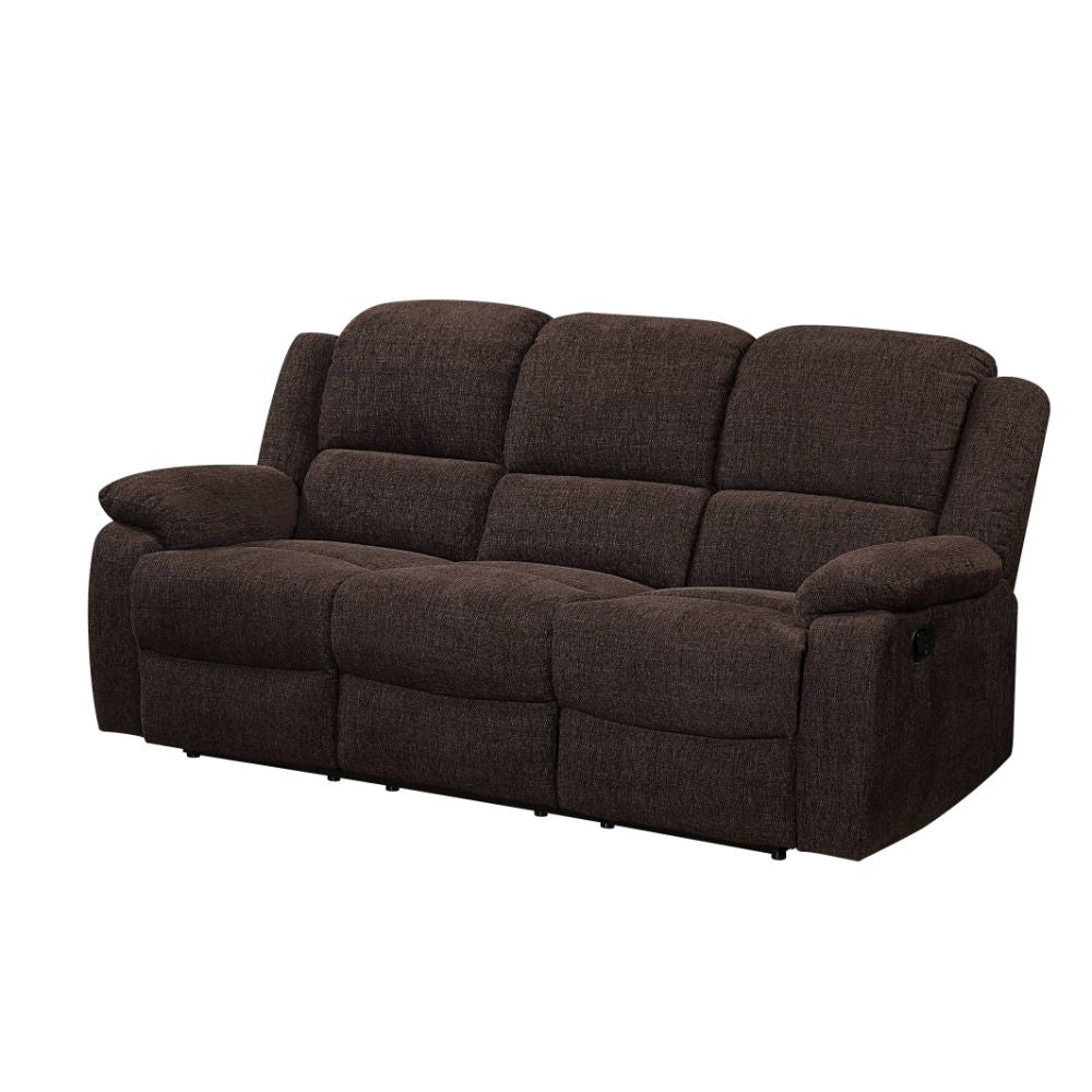 ACME Furniture Sofas & Couches - ACME Madden Sofa (Motion), Brown Chenille