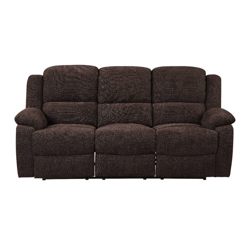 ACME Furniture Sofas & Couches - ACME Madden Sofa (Motion), Brown Chenille