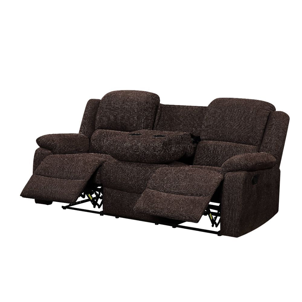ACME Furniture Sofas & Couches - ACME Madden Sofa (Motion), Brown Chenille