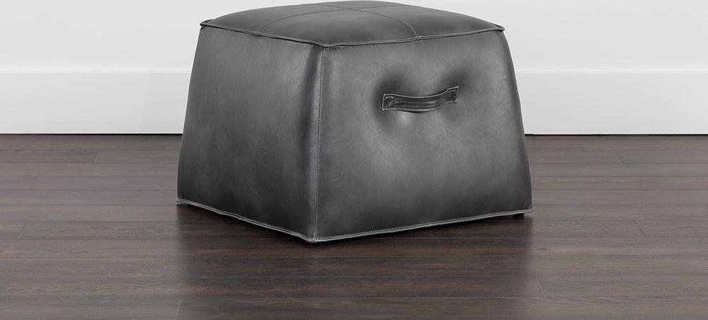 SUNPAN Ottomans & Stools - Aspen Ottoman Overcast Gray