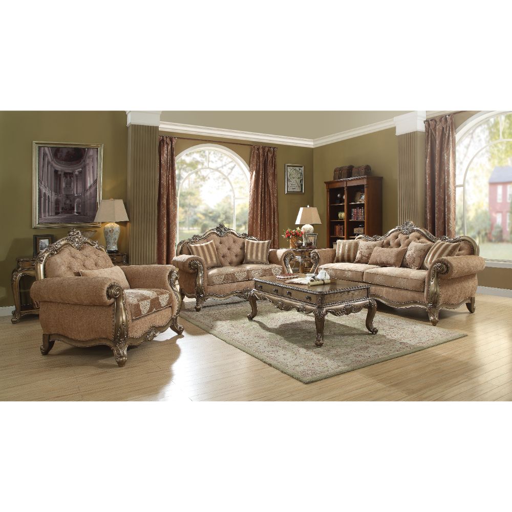 ACME Furniture Coffee Tables - End Table, Vintage Oak 86032