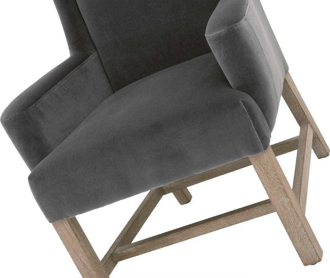 Essentials For Living Accent Chairs - Bennett Arm Chair Dark Dove