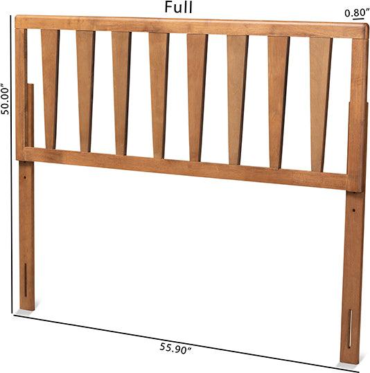 Wholesale Interiors Headboards - Duncan Full Headboard Ash Walnut