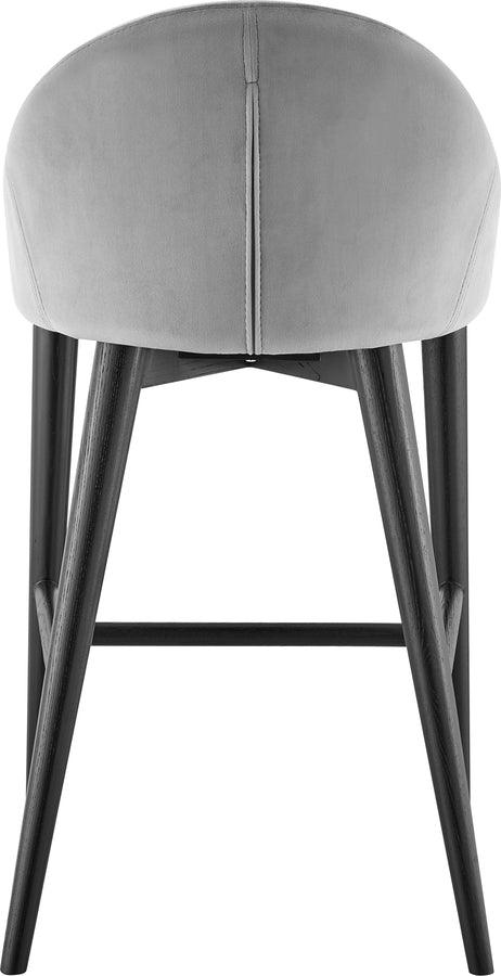 Euro Style Barstools - Baruch Counter Stool Gray