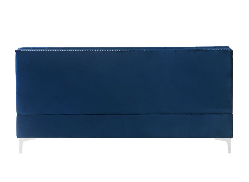 ACME Furniture Sofas & Couches - ACME Jaszira Modular - Armless Sofa, Blue Velvet