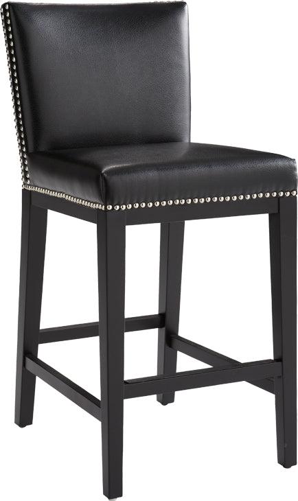 SUNPAN Barstools - Vintage Counter Stool - Coal Black
