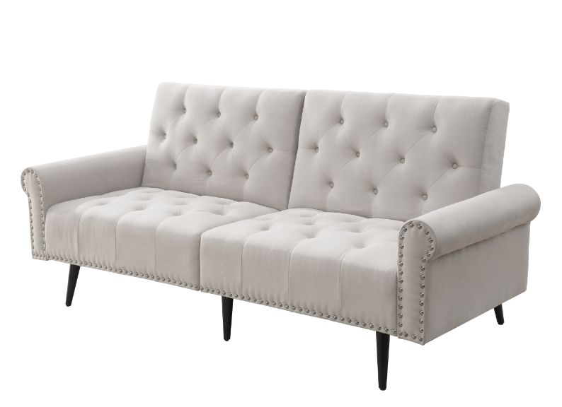 ACME Furniture Sofas & Couches - ACME Eiroa Adjustable Sofa, Beige Fabric