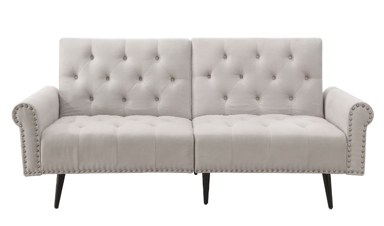 ACME Furniture Sofas & Couches - ACME Eiroa Adjustable Sofa, Beige Fabric