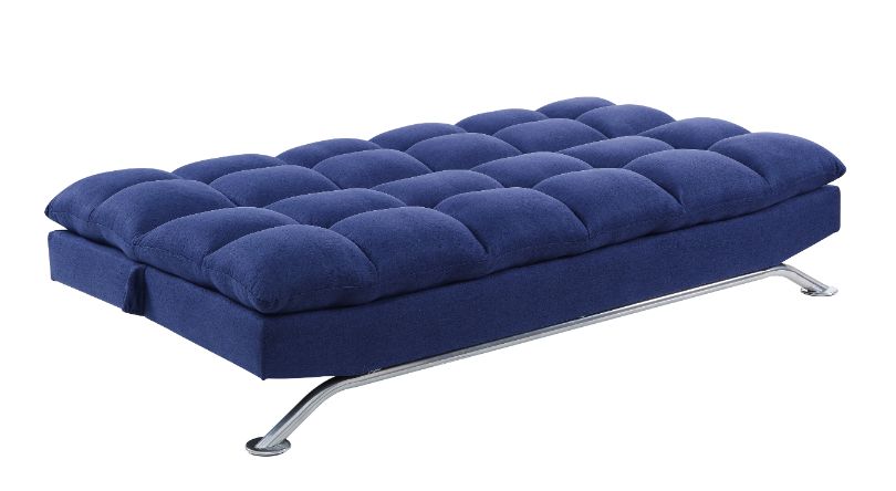 ACME Furniture Sofas & Couches - ACME Petokea Adjustable Sofa, Blue Fabric