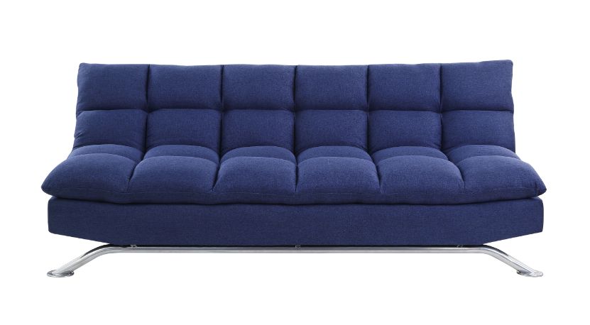 ACME Furniture Sofas & Couches - ACME Petokea Adjustable Sofa, Blue Fabric