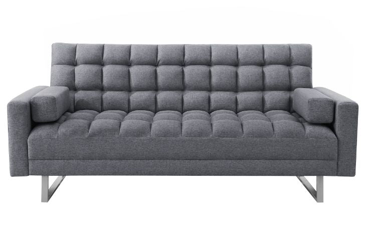 ACME Furniture Sofas & Couches - ACME Limosa Adjustable Sofa, Gray Fabric