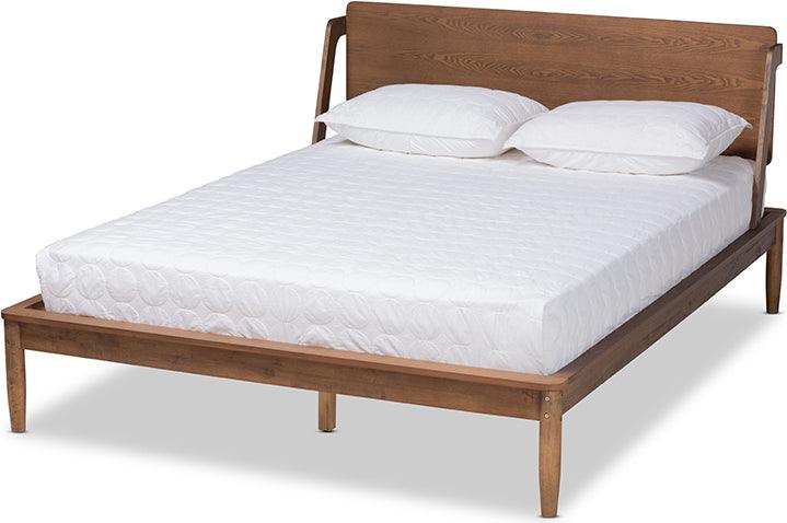 Wholesale Interiors Beds - Sadler Full Bed Ash walnut
