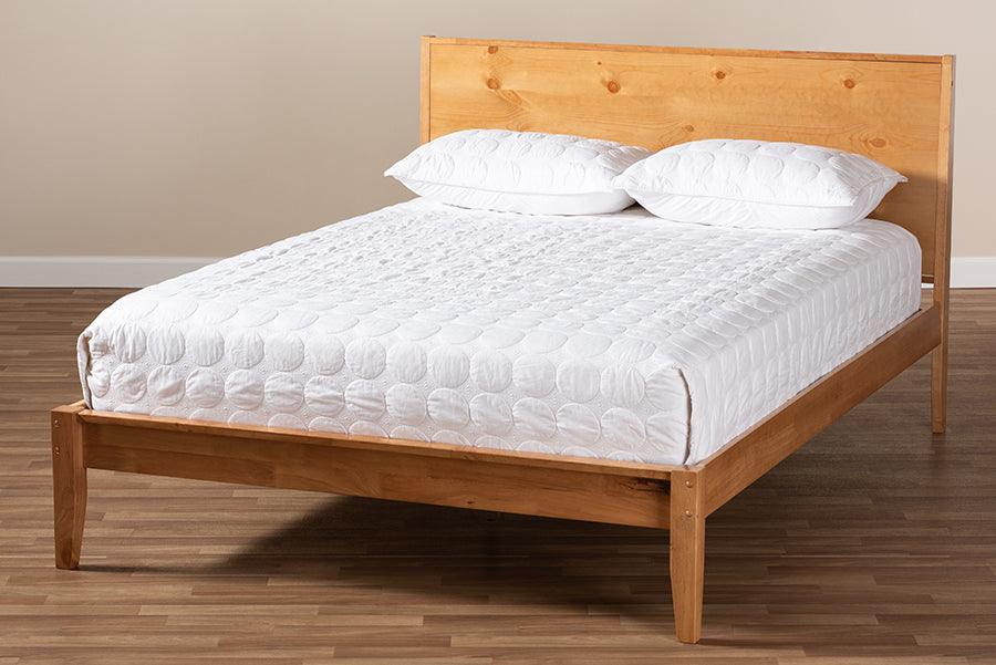 Wholesale Interiors Beds - Marana Queen Bed Natural Brown