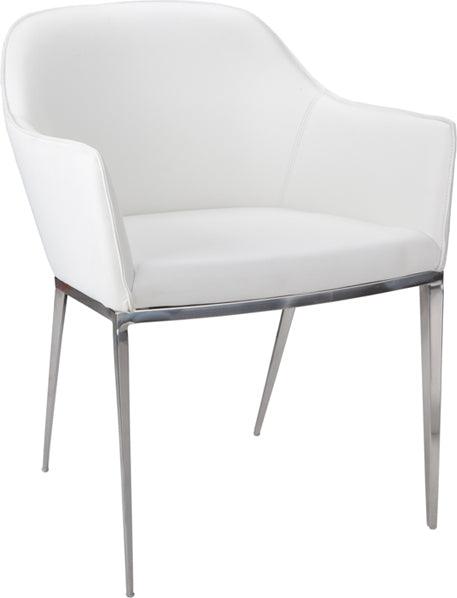 SUNPAN Dining Chairs - Stanis Dining Armchair - White