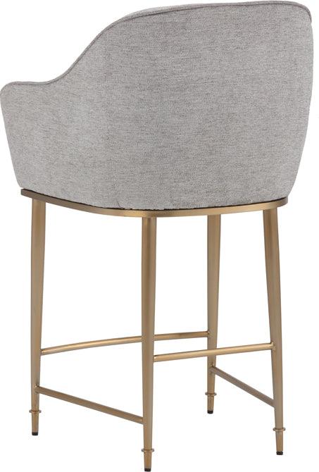 SUNPAN Barstools - Bowman Counter Stool - Flint Grey