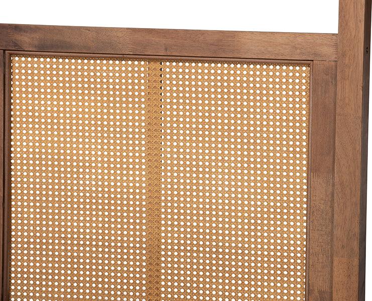 Wholesale Interiors Beds - Malia King Bed Walnut Brown
