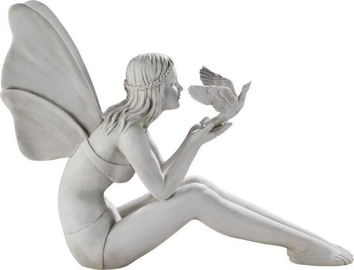 Design Toscano Spooky Decor - Bird Fairy Of Cecina Garden Statue