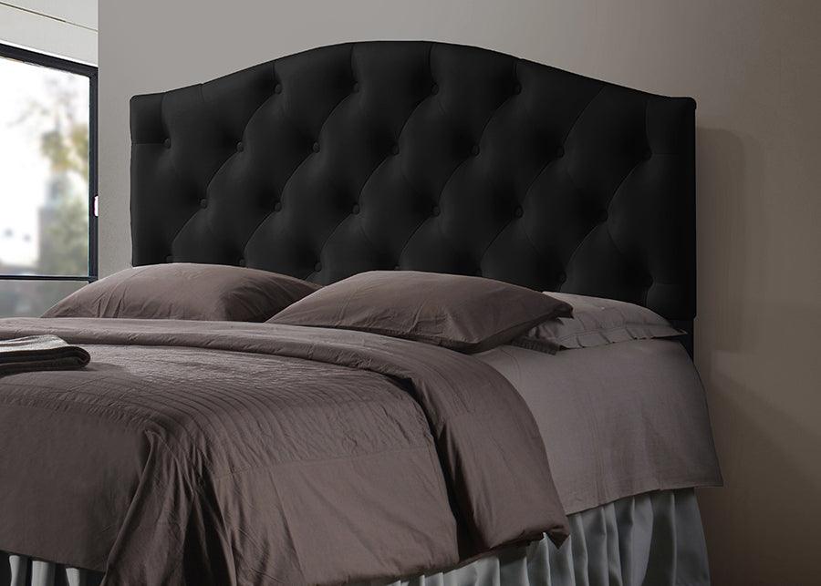 Wholesale Interiors Headboards - Myra Full Headboard Black