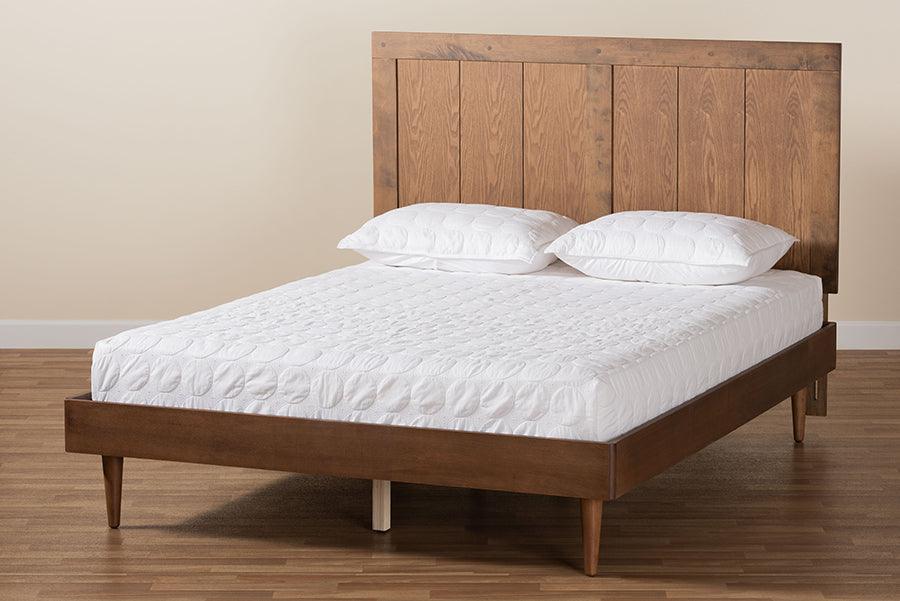 Wholesale Interiors Beds - Nicola Full Bed Ash Walnut