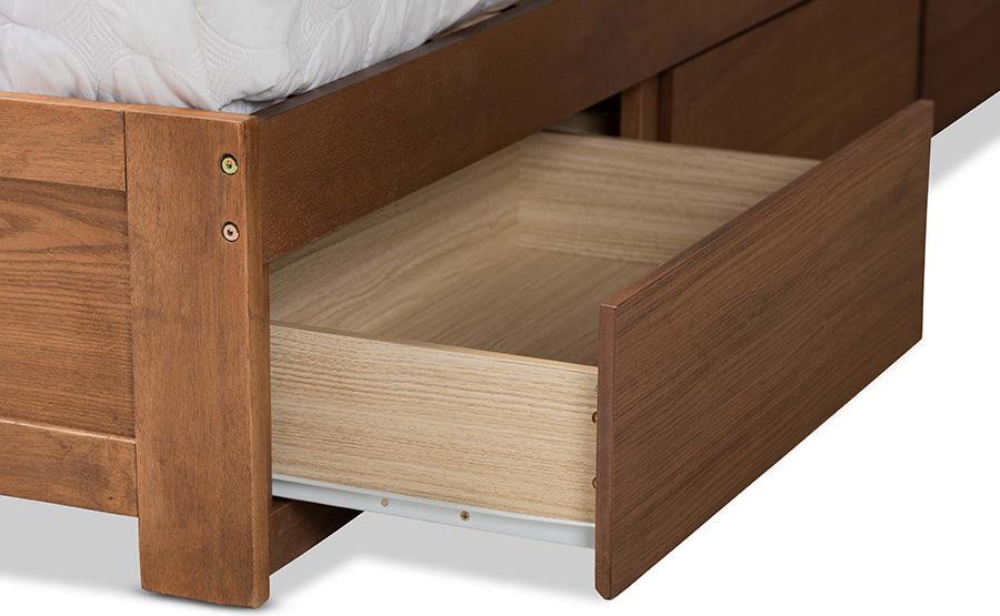 Wholesale Interiors Beds - Lisa King Storage Bed Ash Walnut