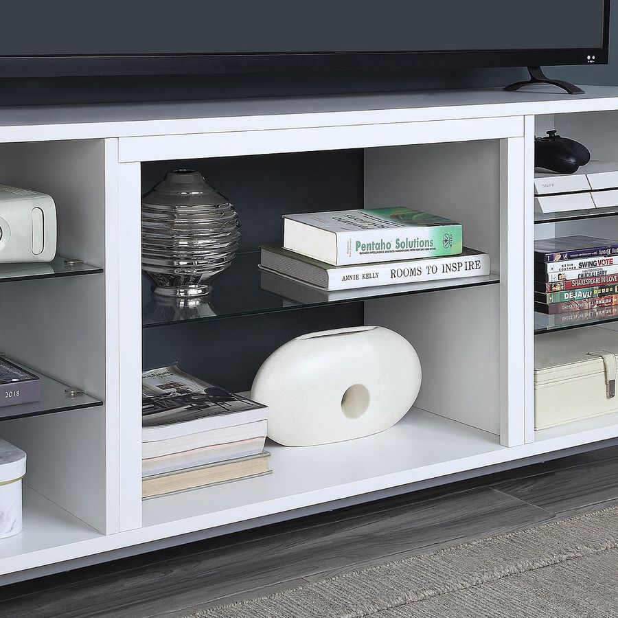 Manhattan Comfort TV & Media Units - Brighton 60" TV Stand in White