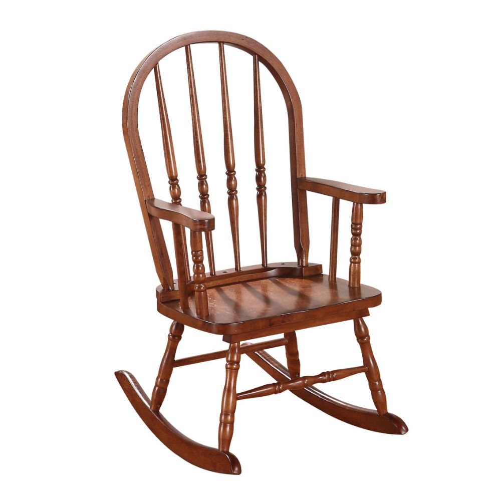 ACME Rocking Chairs - ACME Kloris Youth Rocking Chair, Tobacco