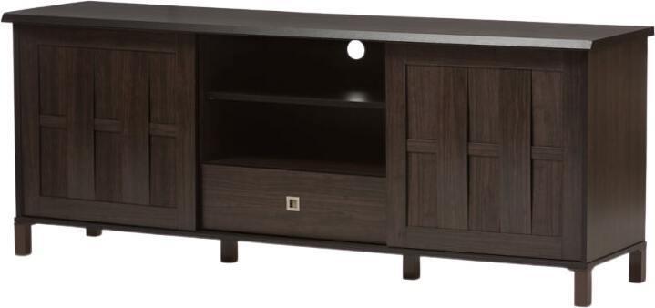 Wholesale Interiors TV & Media Units - Unna TV Cabinet Dark Brown