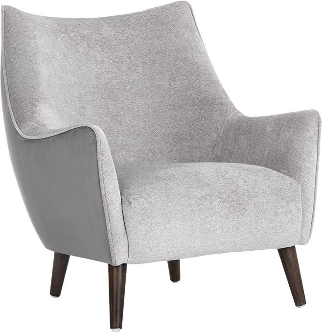 SUNPAN Accent Chairs - Sorrel Lounge Chair Polo Club Stone & Antonio Charcoal