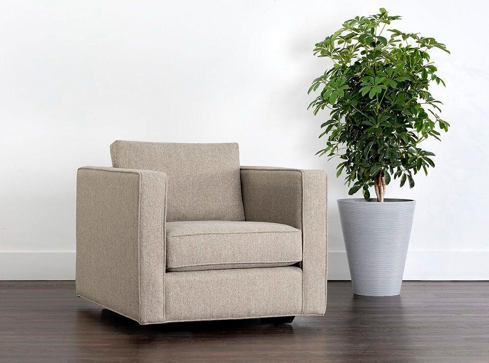 SUNPAN Accent Chairs - Adrian Armchair Liv Wicker Taupe
