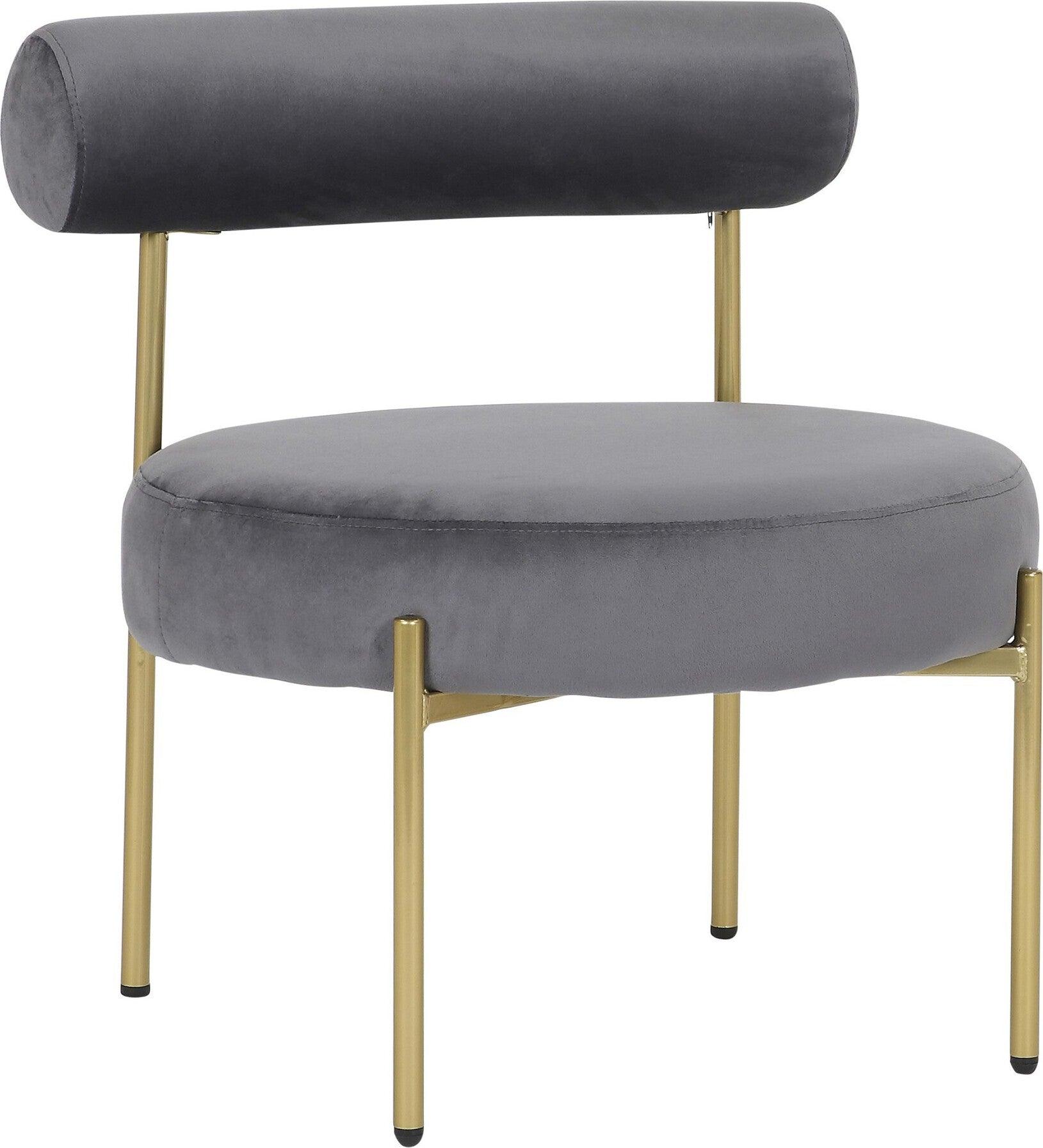 Lumisource Accent Chairs - Rhonda Accent Chair Gold & Silver