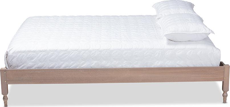 Wholesale Interiors Beds - Laure Full Bed Antique Oak