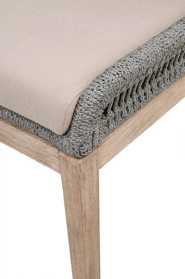 Essentials For Living Dining Chairs - Loom Dining Chair, Set of 2 Natural Gray Mahogany