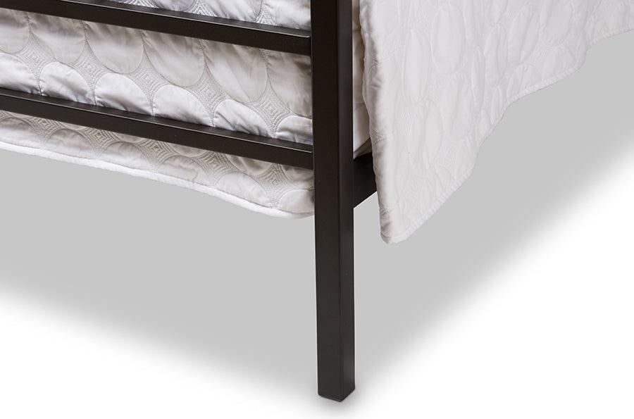 Wholesale Interiors Beds - Eleanor Queen Bed Black