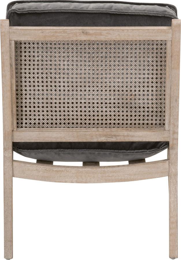 Essentials For Living Accent Chairs - Leone Club Chair Natural Gray Oak