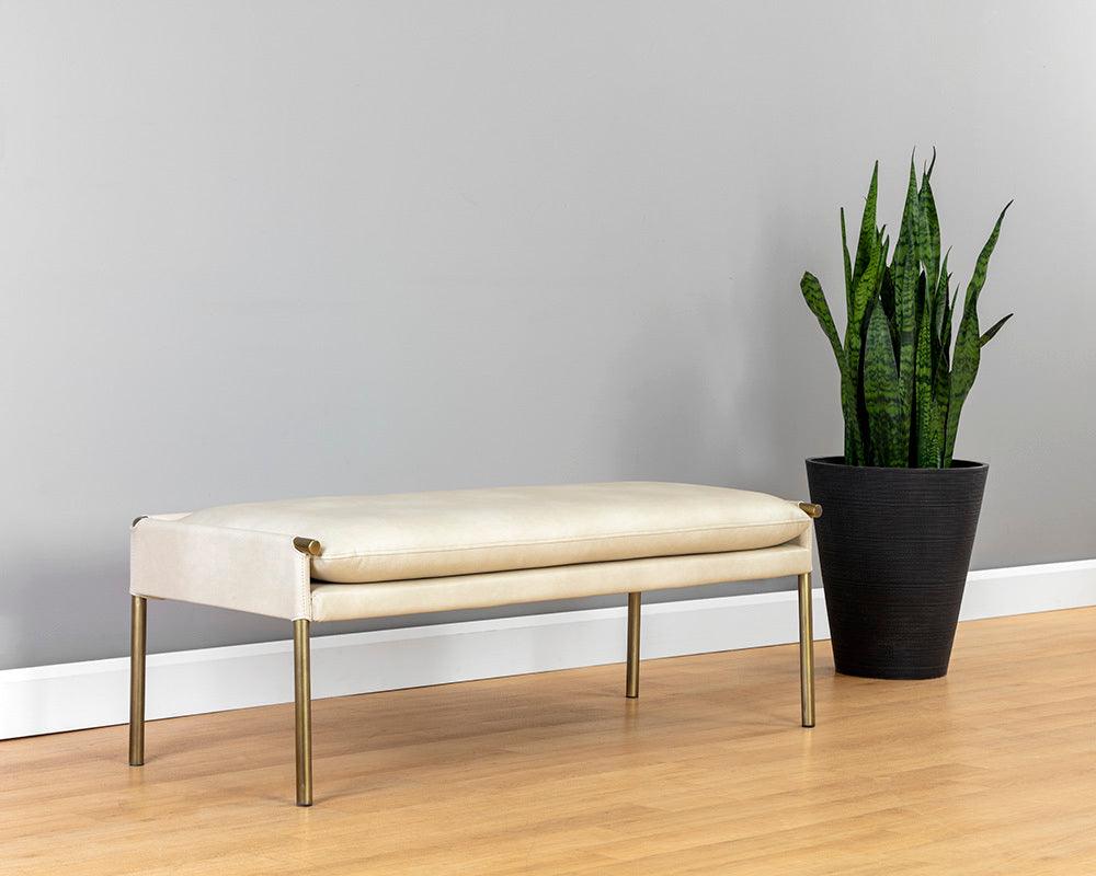 SUNPAN Benches - Bellevue Bench - Bravo Cream