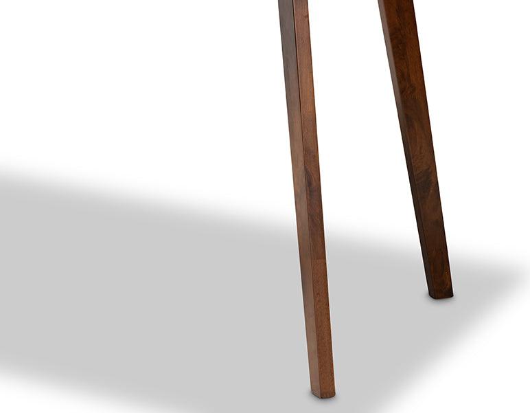 Wholesale Interiors Dining Tables - Britte Modern Transitional Walnut Finished Rectangular Wood Dining Table Walnut