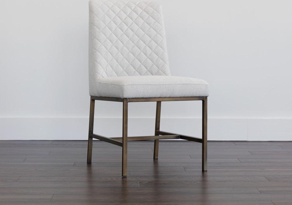 SUNPAN Dining Chairs - Leighland Dining Chair - Light Grey (Set of 2)