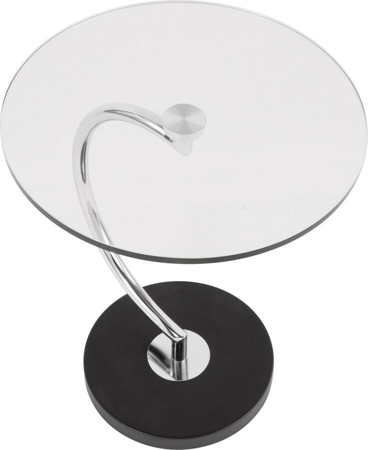 Lumisource Side & End Tables - C End Contemporary Table in Glass