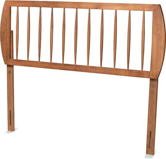 Wholesale Interiors Headboards - Norman Full Headboard Ash Walnut