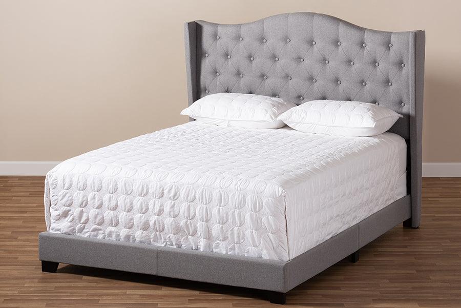 Wholesale Interiors Beds - Alesha Full Bed Gray