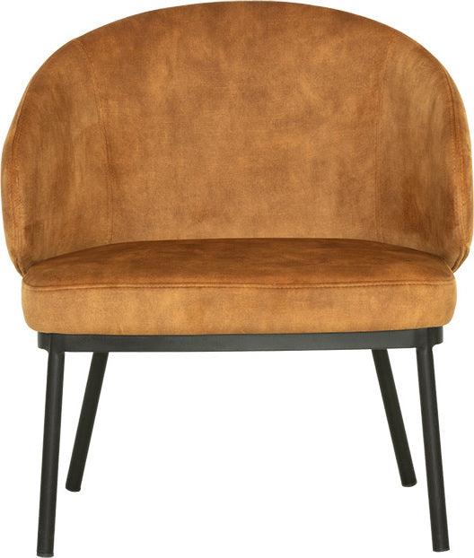 SUNPAN Accent Chairs - Echo Lounge Chair Black Nono Tapenade Gold