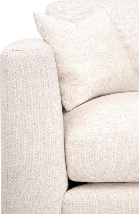 Essentials For Living Accent Chairs - Hayden Taper Arm Sofa Chair Natural Gray Oak 6600-1.TXCRM/NG