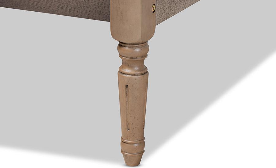 Wholesale Interiors Beds - Colette Full Bed Weathered Gray
