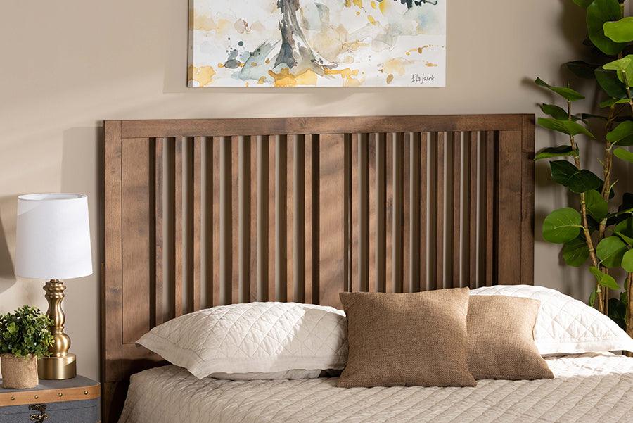 Wholesale Interiors Headboards - Harena Full Headboard Ash Walnut