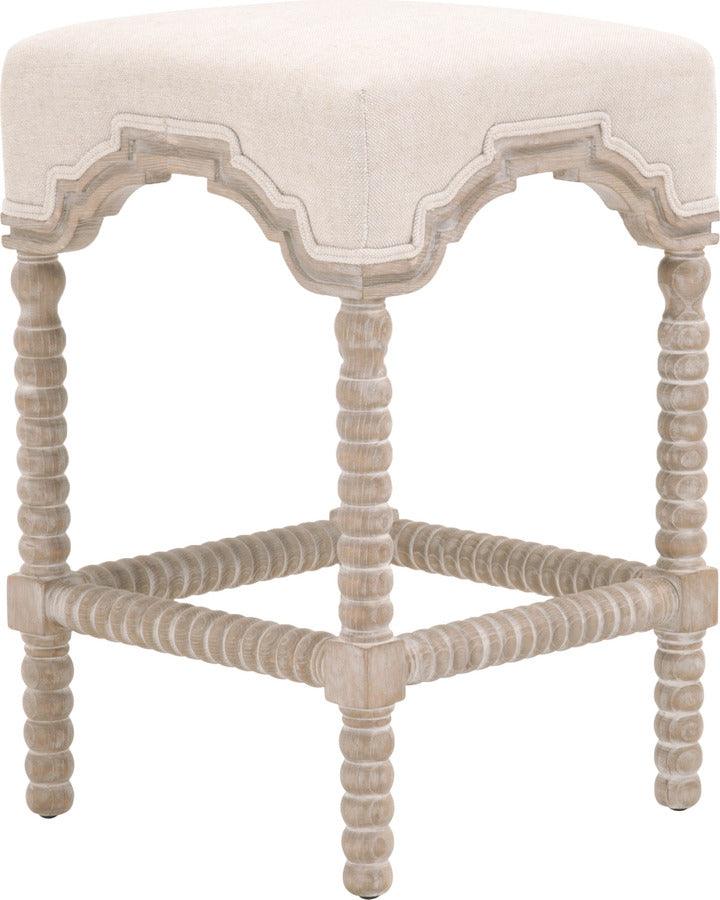 Essentials For Living Barstools - Rue Counter Stool Bisque French Linen